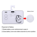 Mini Refrigerator Thermometer Digital LCD Display Freezer Temperature Meter with Hook, Refrigerator Thermometer