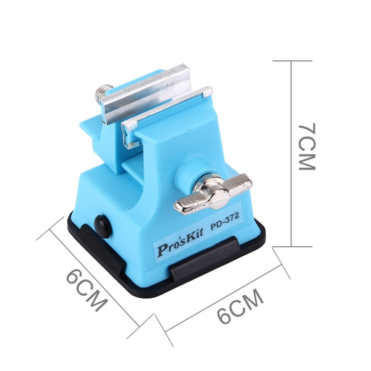 Proskit PD-372 Mini Table Vice, Maximum Opening Diameter: 25mm, PD-372