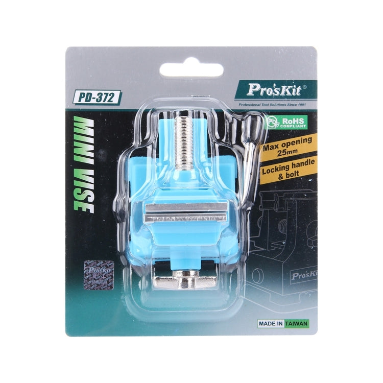 Proskit PD-372 Mini Table Vice, Maximum Opening Diameter: 25mm, PD-372