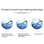 BAKU BK-3550 35W / 50W Adjustable 0.8L LCD Display Ultrasonic Cleaner, AC 220V, EU Plug, BK-3550 35W / 50W 0.8L 220V