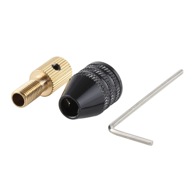 WLXY DIY003 0.5-3mm Mini Electric Grinder Drill Chuck Drill Shaft with Wrench, 2.35mm Inner Hole, WL-DIY003 2.35mm