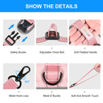 FunAdd Traction Rope Reflective Breathable Nylon Pet Vest Dog Harness, Size: M, Size: M