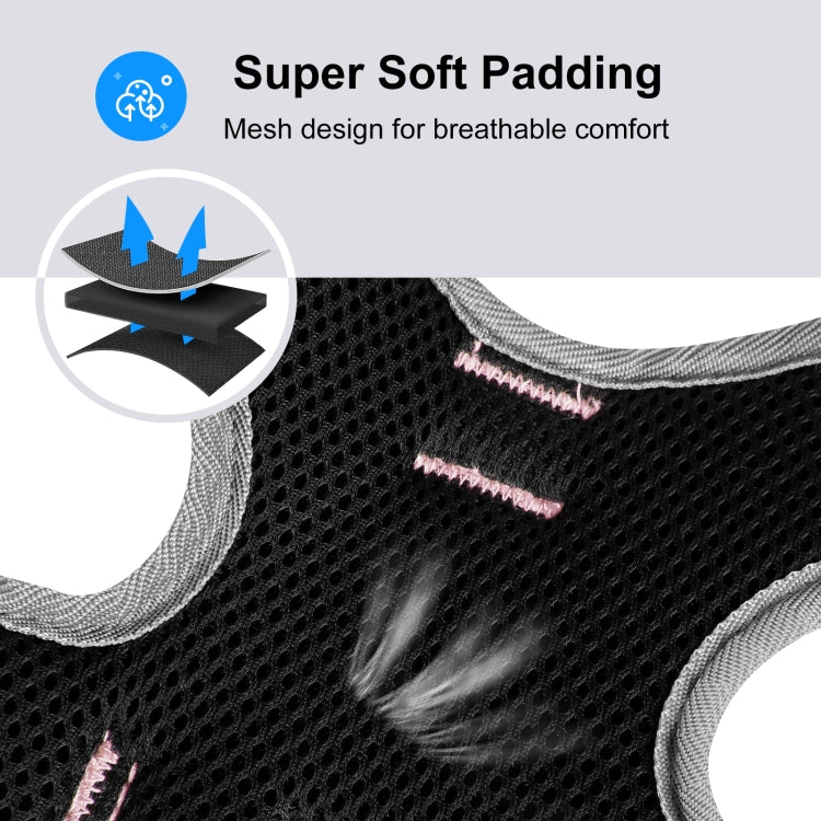 FunAdd Traction Rope Reflective Breathable Nylon Pet Vest Dog Harness, Size: M, Size: M