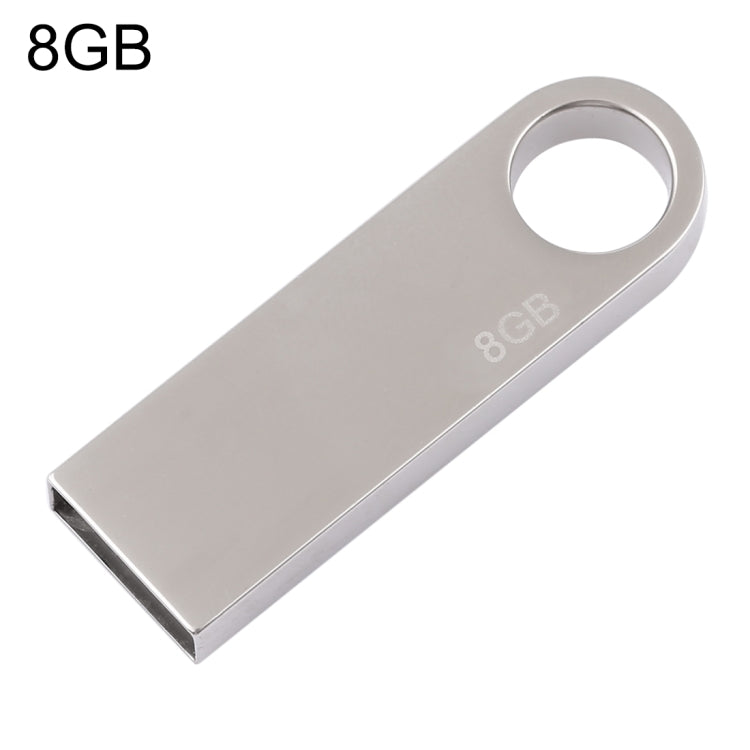 قرص فلاش USB 2.0 معدني بسعة 8 جيجابايت، 8GB