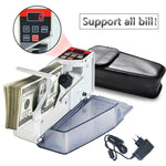 V40 Handheld Mini Portable Small Money Counting Machine, Specification: US Plug, US Plug