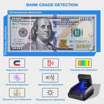 AL-130 Small Portable Money Detector for USD Euro, Specifications:EU Plug, EU Plug
