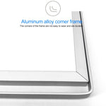 Portable Magnetic Desktop Small Whiteboard Message Writing Board, Size: 25cm x 25cm, 25cm x 25cm