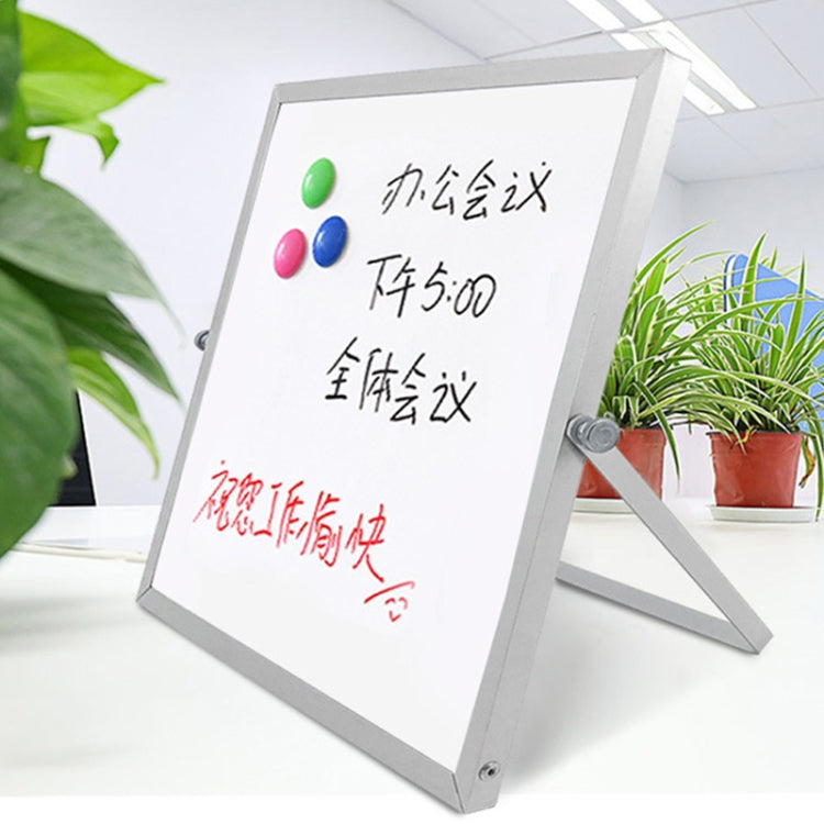 Portable Magnetic Desktop Small Whiteboard Message Writing Board, Size: 25cm x 25cm, 25cm x 25cm
