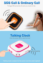 جهاز تعقب V28 على شكل عقدة GSM صغير مع LBS وWiFi وAGPS وجهاز اتصال SOS، V28