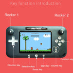 RS-52FC PSP 4.0 inch Pocket Console Handheld Game Player, Support 208 NES Classical Games