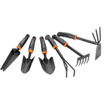 Gardening Tool Round Shaped Weed Puller with Black Rubber Handle, Round Shaped Weed Puller