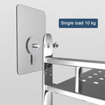 Screw Sticky Hook Wall Hanging Punch-free Wall Sticker Hook, Screw Length: 10mm, 10mm