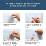 Screw Sticky Hook Wall Hanging Punch-free Wall Sticker Hook, Screw Length: 10mm, 10mm