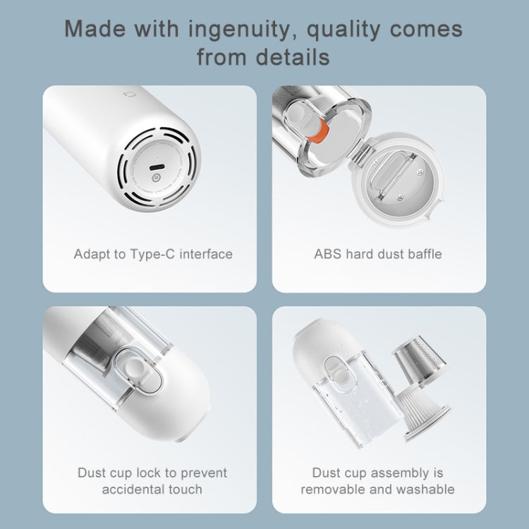 Original Xiaomi Mijia 120W 13000Pa Portable Handheld Car Home Vacuum Cleaner Dust Catcher Cleaning Tools, Vacuum Cleaner