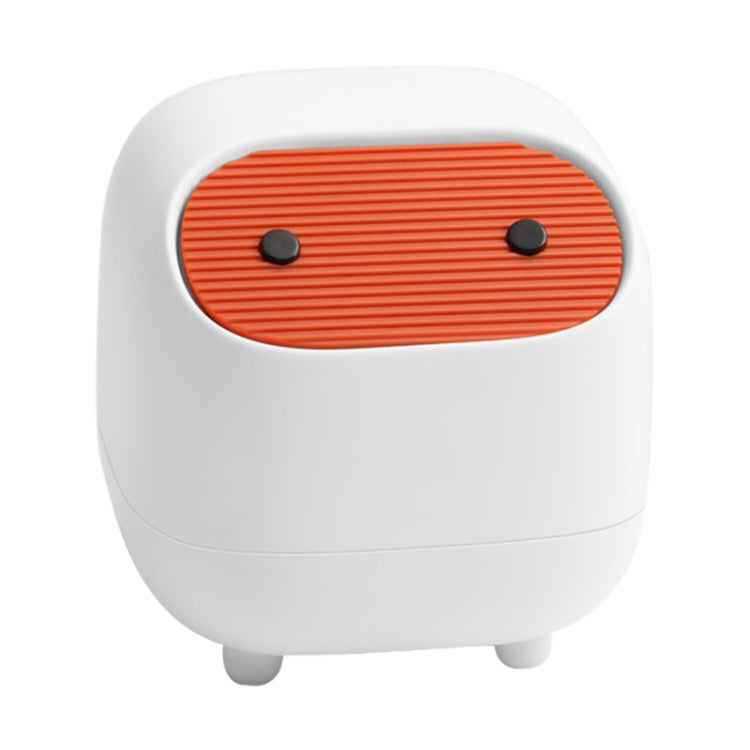 Desktop Trash Can Mini Dual-layer Push Trash Bin