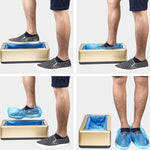 100 PCS Disposable Household T-shaped Shoe Cover, Shoe Cover