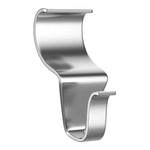 10pcs / Set Stainless Steel Hidden Wall Hook Creative Non Perforated Hanger, Non Perforated Hanger