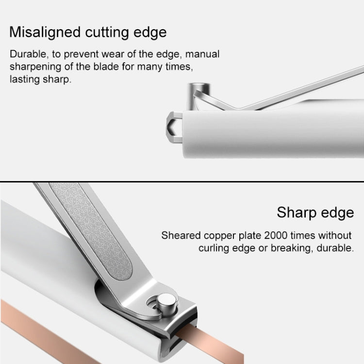 Original Xiaomi Mijia Splash Proof Nail Clippers