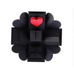 Creative DIY Handmade Photo Album Commemorative Book Surprise Explosion Gift Box, Finished + PVC Version, Handmade Photo Album