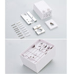 Retractable Indoor And Outdoor Clothes Wall Hanger Magic Drying Rack Balcony Bathroom Invisible Clothesline Wire Rope, Pink, White, Silver