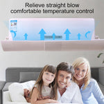 Bedroom Wall-Mounted Baby Universal Anti-Straight Blowing Air Conditioning Windshield Wind Deflector Shroud, M Hole Version, M Hole Version