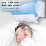 Bedroom Wall-Mounted Baby Universal Anti-Straight Blowing Air Conditioning Windshield Wind Deflector Shroud, Y Rounded Corner Version, Y Rounded Corner Version