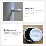 Portable Square UV Sterilization Anion Air Purifier Car Home Air Humidifier, Square UV Sterilization