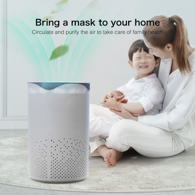 Portable Square UV Sterilization Anion Air Purifier Car Home Air Humidifier, Square UV Sterilization