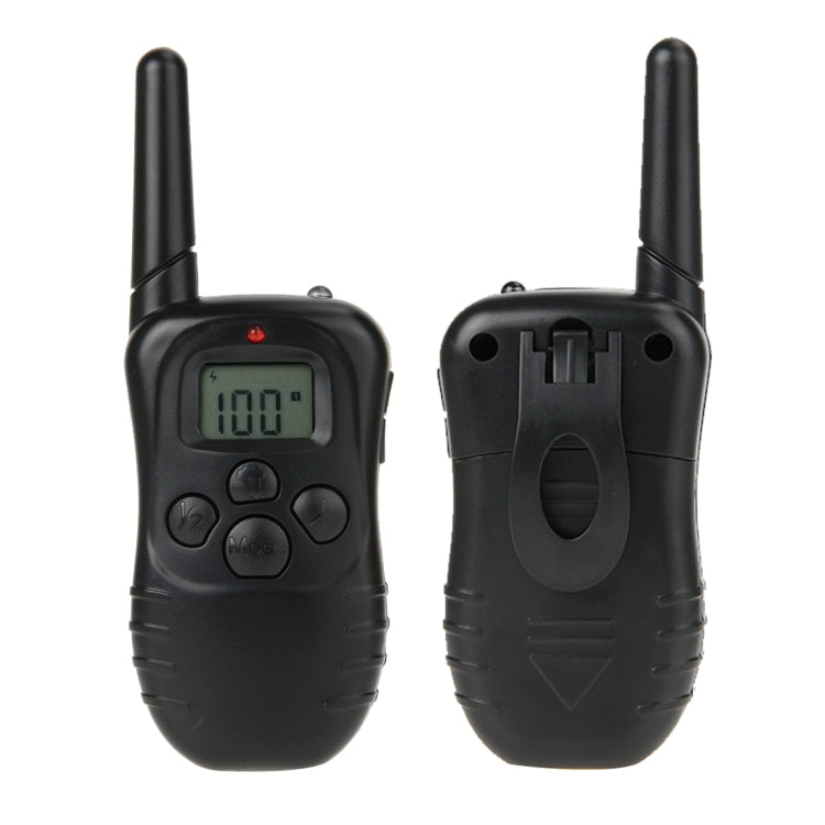 Rechargeable and Waterproof 300m Remote Pet Dog Training Collar with LCD display, 300m Remote