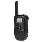 Rechargeable and Waterproof 300m Remote Pet Dog Training Collar with LCD display, 300m Remote