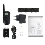 Rechargeable and Waterproof 300m Remote Pet Dog Training Collar with LCD display, 300m Remote