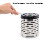 Outdoor Camping Stainless Steel Heater Cover Mini Tent Infrared Heating Stove Cover, Heater Cover