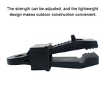 20 PCS Outdoor Tent Awnings Windproof Fixing Clip Multifunctional Wind Rope Buckle