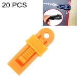 20 PCS Outdoor Tent Awnings Windproof Fixing Clip Multifunctional Wind Rope Buckle