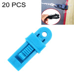 20 PCS Outdoor Tent Awnings Windproof Fixing Clip Multifunctional Wind Rope Buckle