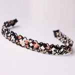 Hollow Braid Style Hair Hoop Headwear Random Color Delivery