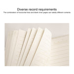 B6 Retro PU Cover Sailor Notebook Diary Book with Password Lock