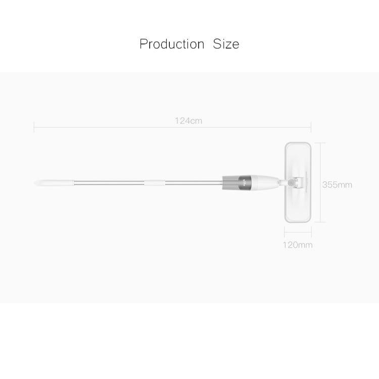 Original Xiaomi Youpin Deerma TB500 Spray 360 Degree Rotating Handheld Water Spray Mop, Handheld Water Spray Mop