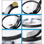 Vortex Bank Decompression Transparent Funnel Gravity Rotating Coin Storage Box, Funnel