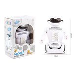 Multi-function Robot Piggy Bank Desk Lamp Code Money Box for Children, Robot Bank