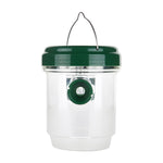 Solar Powered LED Fly Bee Trap Catcher Insect Control Tool, Black