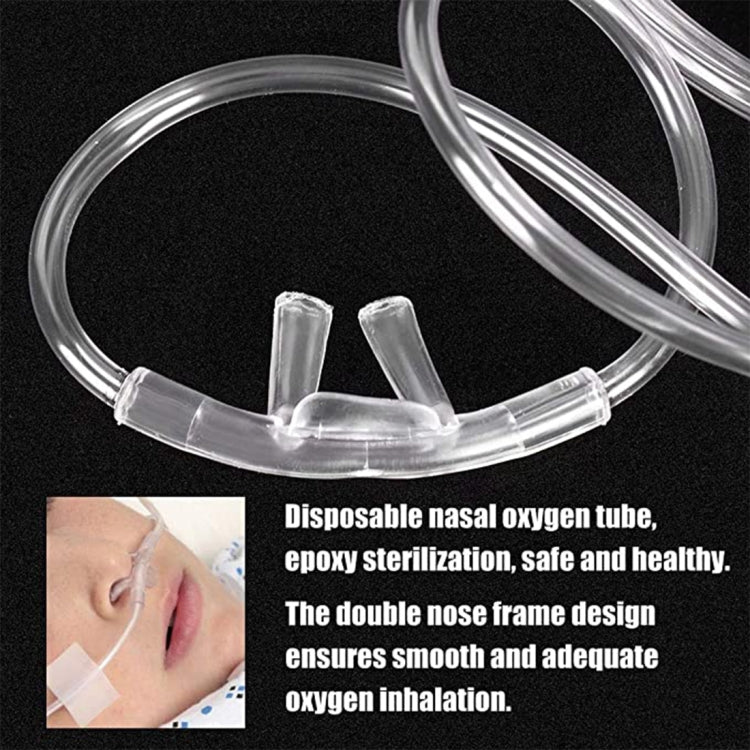 5 PCS Household Disposable Double-hole Nasal Oxygen Tube Pipe Oxygen Supply Tubing, Length: 8m, Length: 8m