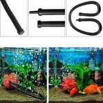 90cm Double Heads Aquarium Pump Bubble Bar Hose Aquarium Accessories Air Oxygen Strip Diffuser for Aquariums and Fish Tanks, 90cm Double Heads