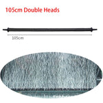 105cm Double Heads Aquarium Pump Bubble Bar Hose Aquarium Accessories Air Oxygen Strip Diffuser for Aquariums and Fish Tanks, 105cm Double Heads