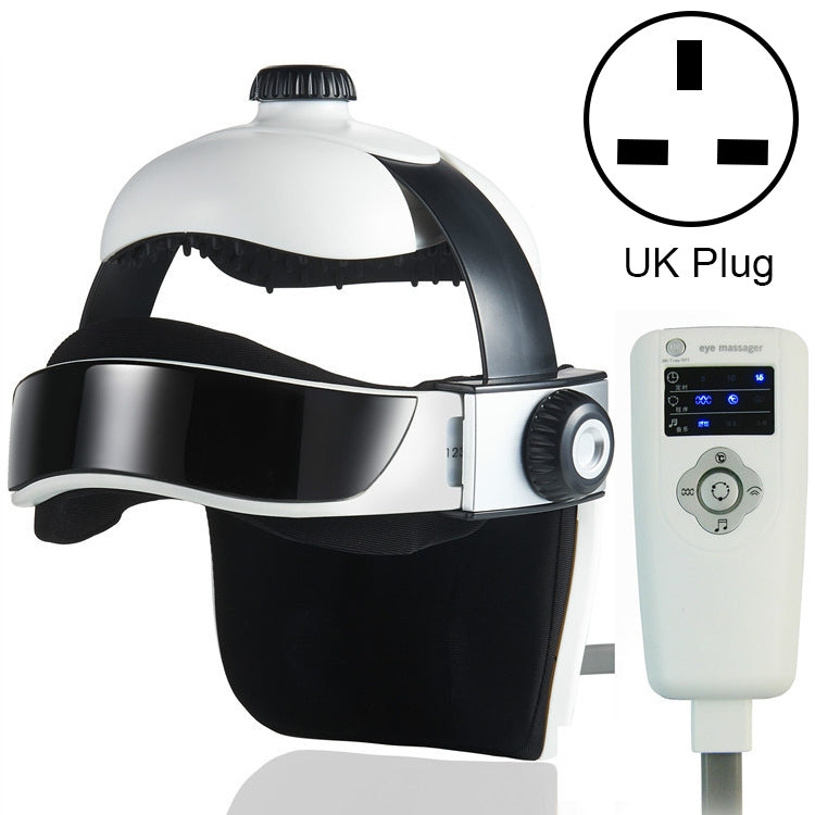 Electronic Air Pressure Head Massager, Relaxed Music Helmet Massager, US Plug, HC06285, HC06285EU, HC06285UK