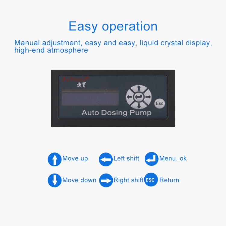Jebao DP-2 4W Auto Dosing Pump Peristalsis Pump 2-Channel Dosing Aquarium Tank Coral Reef Automatic Feeder Liquid Dispenser, US Plug, DP-2 4W