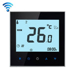 BHT-1000-GA-WIFI 3A Load Water Heating Type Touch LCD Digital WiFi Heating Room Thermostat, Display Clock / Temperature / Periods / Time / Week / Heat etc., BHT-1000 3A (White), BHT-1000 3A (Black)