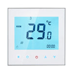 BHT-1000-GA-WIFI 3A Load Water Heating Type Touch LCD Digital WiFi Heating Room Thermostat, Display Clock / Temperature / Periods / Time / Week / Heat etc., BHT-1000 3A (White), BHT-1000 3A (Black)