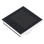 BAC-2000 Central Air Conditioning Type Touch LCD Digital 2-pipe Fan Coil Unit Room Thermostat, Display Fan Speed / Clock / Temperature  / Time / Week / Heat etc., BAC-2000 (Black), BAC-2000 (White)