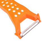 Portable Fruits and Vegetables Peeler Apple Cucumber Potato Skinner, Vegetable Cutter(Orange)